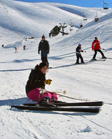 Skiing at Farraya