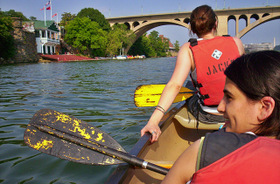 Paddling the Potomac