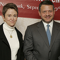 King Abdullah and USC Dean Elizabeth M. Daley attend ceremony in New York