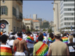 A gay parade in Lebanon